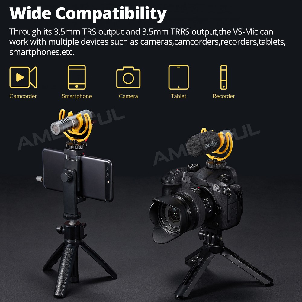 Godox VS-Mic Compact Shotgun M - Seek Compact Pro Android 评论和价格