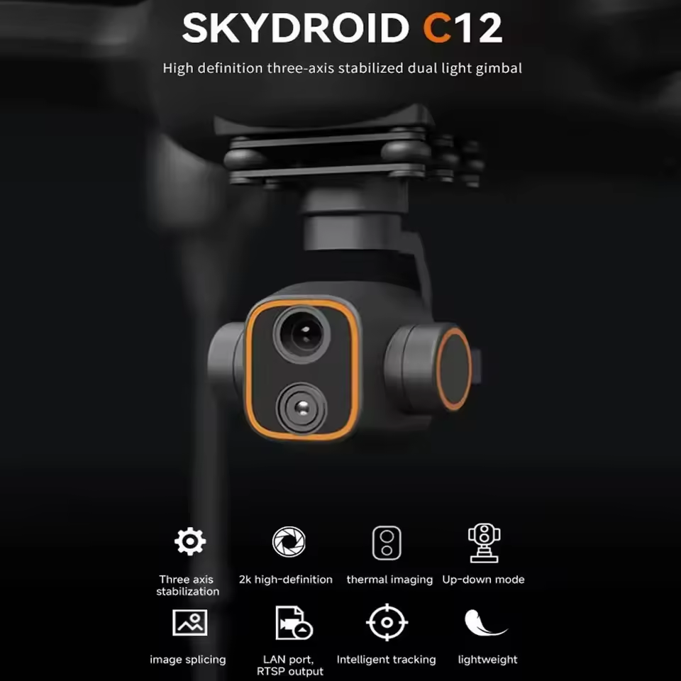 APStoreSkydroid C12 2k HD Ther - Thermal Imager Drone Gimbal 评论和价格