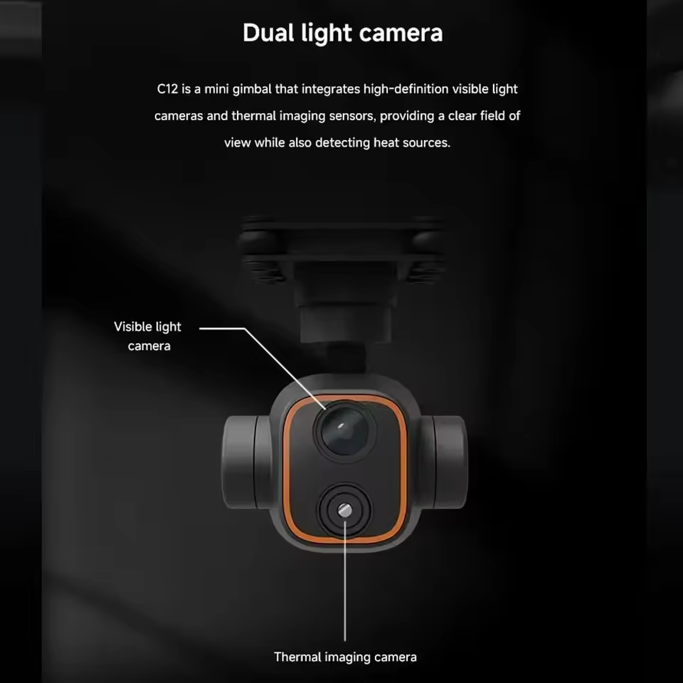 APStoreSkydroid C12 2k HD Ther - Thermal Imager Drone Gimbal 评论和价格