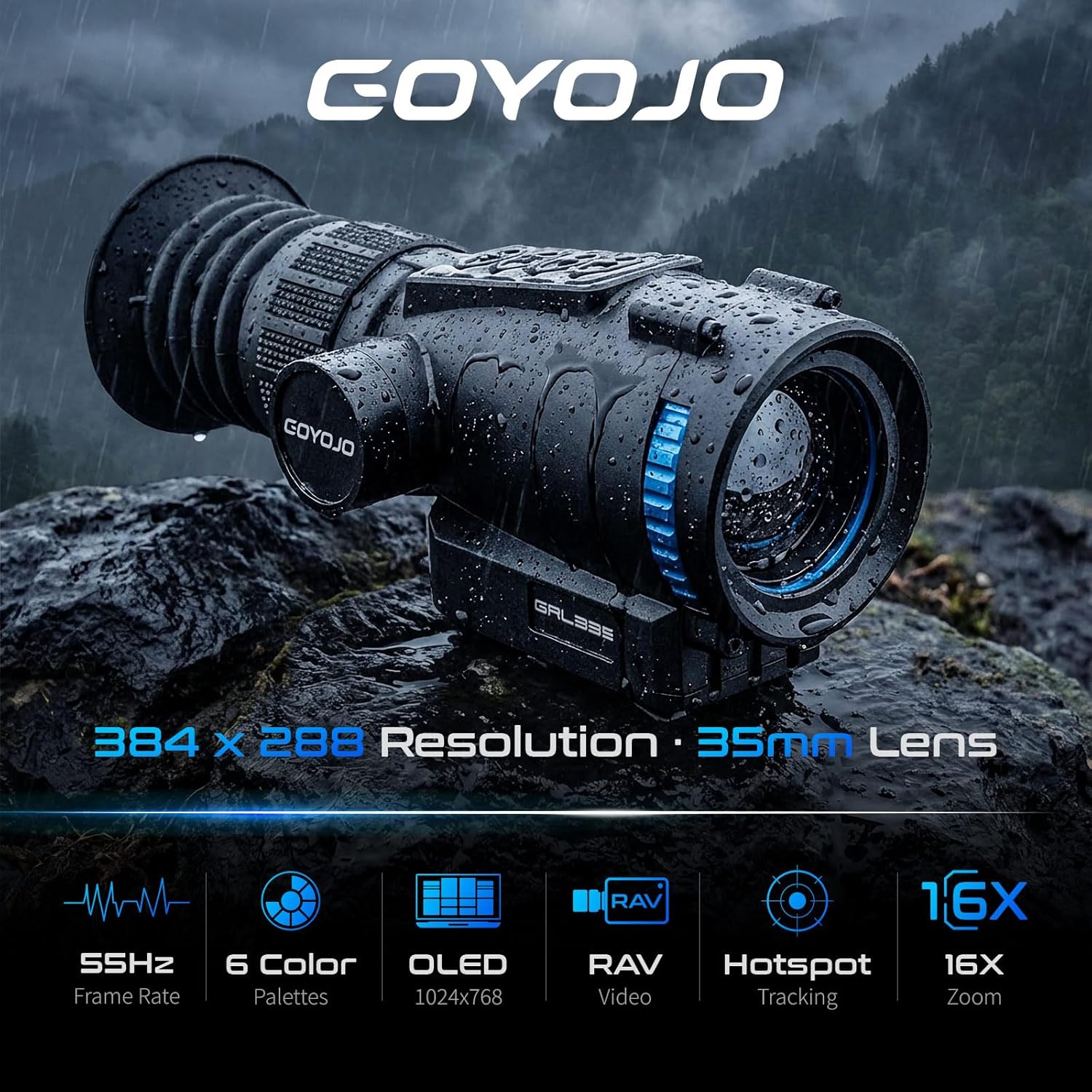 GOYOJO Thermal Scope 384x288 T - Hunting Thermal Imaging Scope 评论和价格